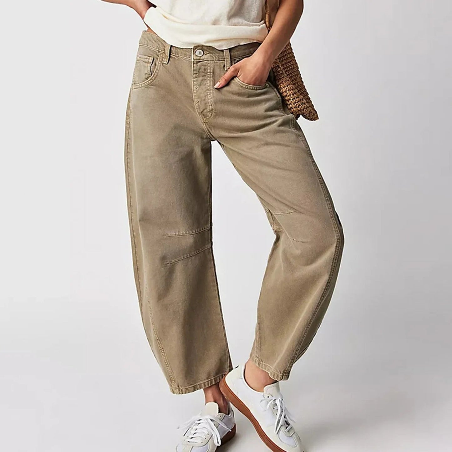 Wide-Leg Denim Pants | Casual | Relaxed Fit